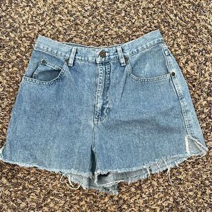 Liz Claiborne blue jean shorts womens size 8